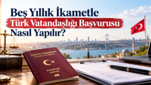 Beş Yıllık İkametle Türk Vatandaşlığı Başvurusu Nasıl Yapılır?